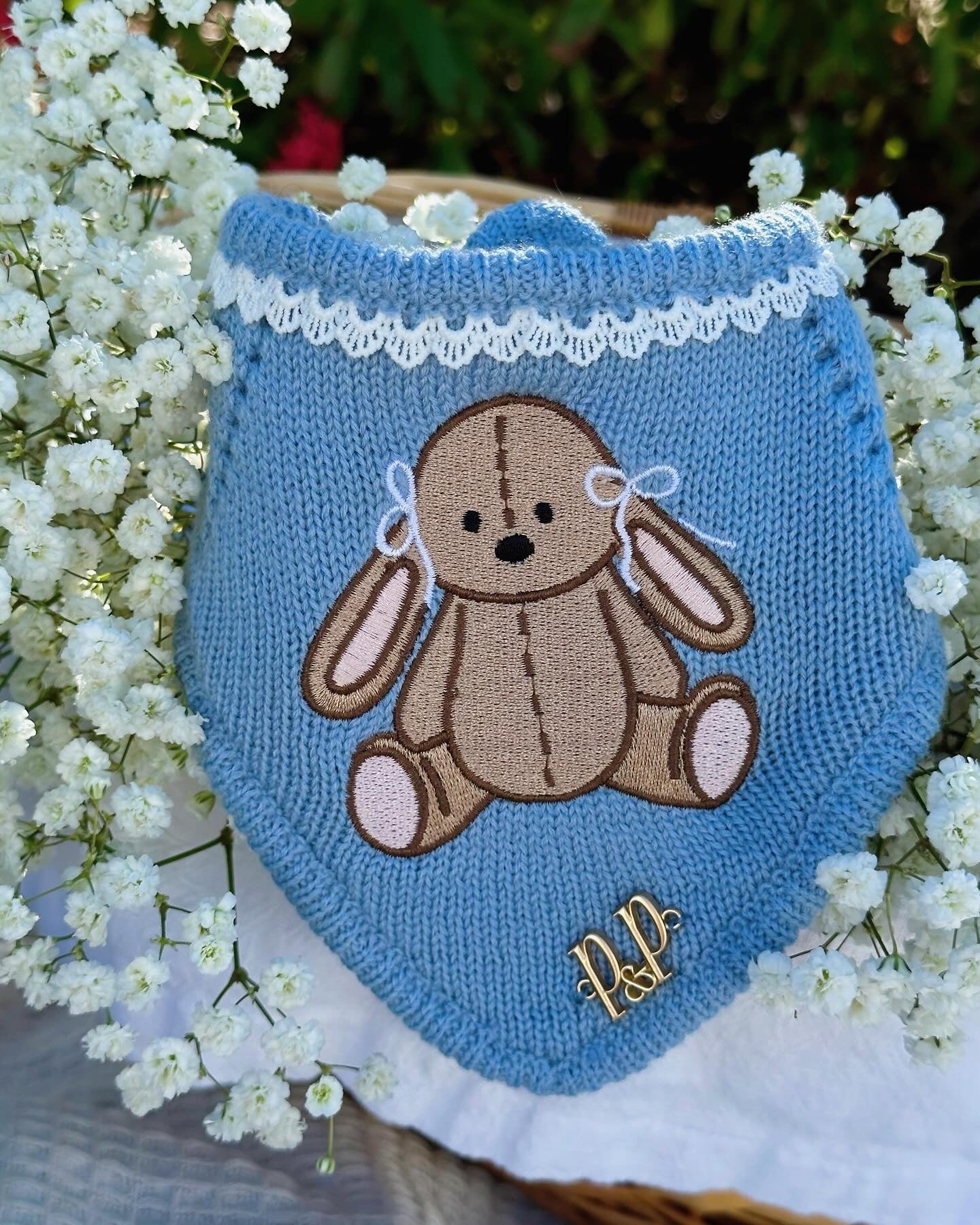 COTTON TAIL- Snap On Bandana