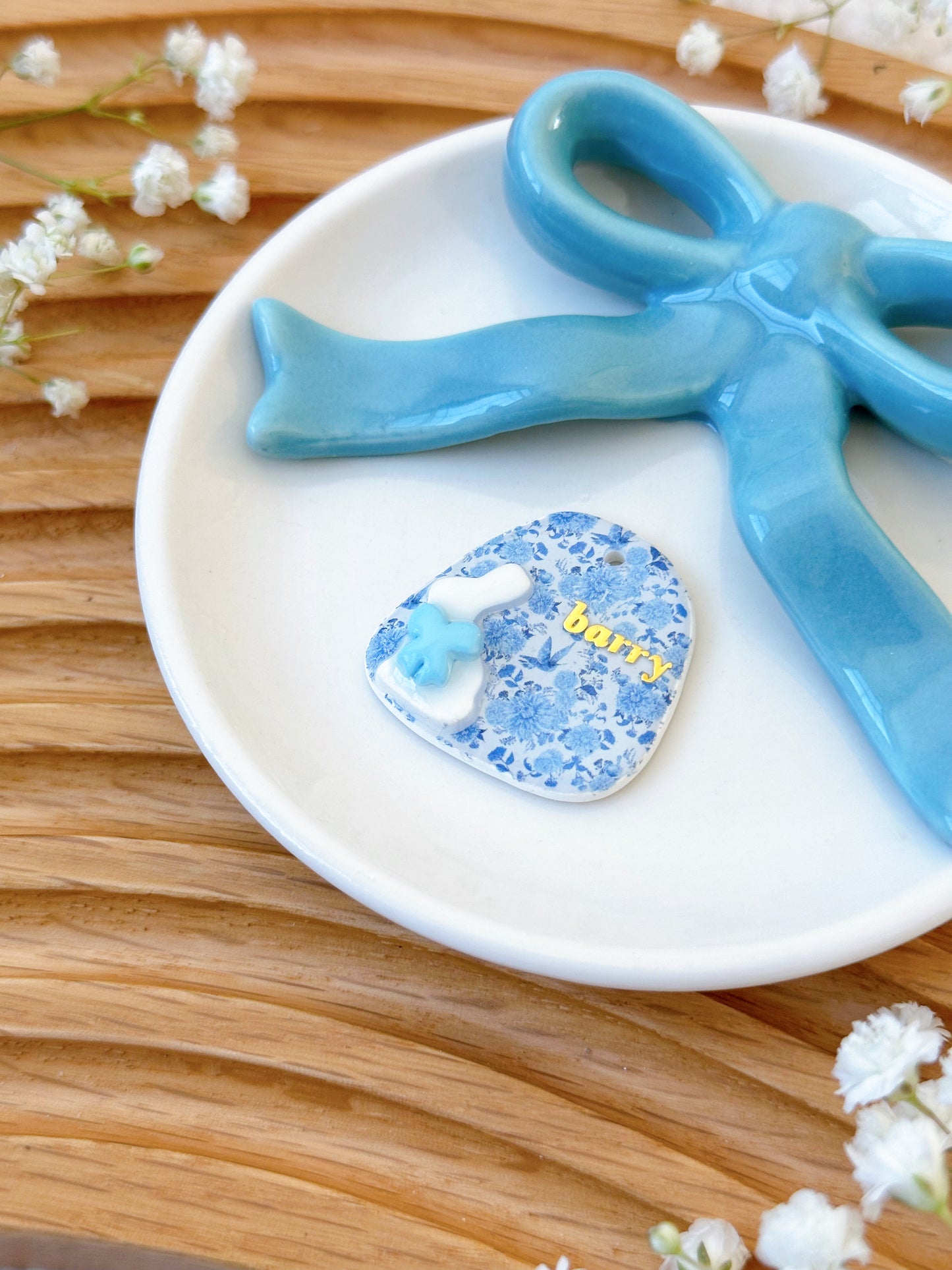 PETER RABBIT - Clay Pet ID Tag