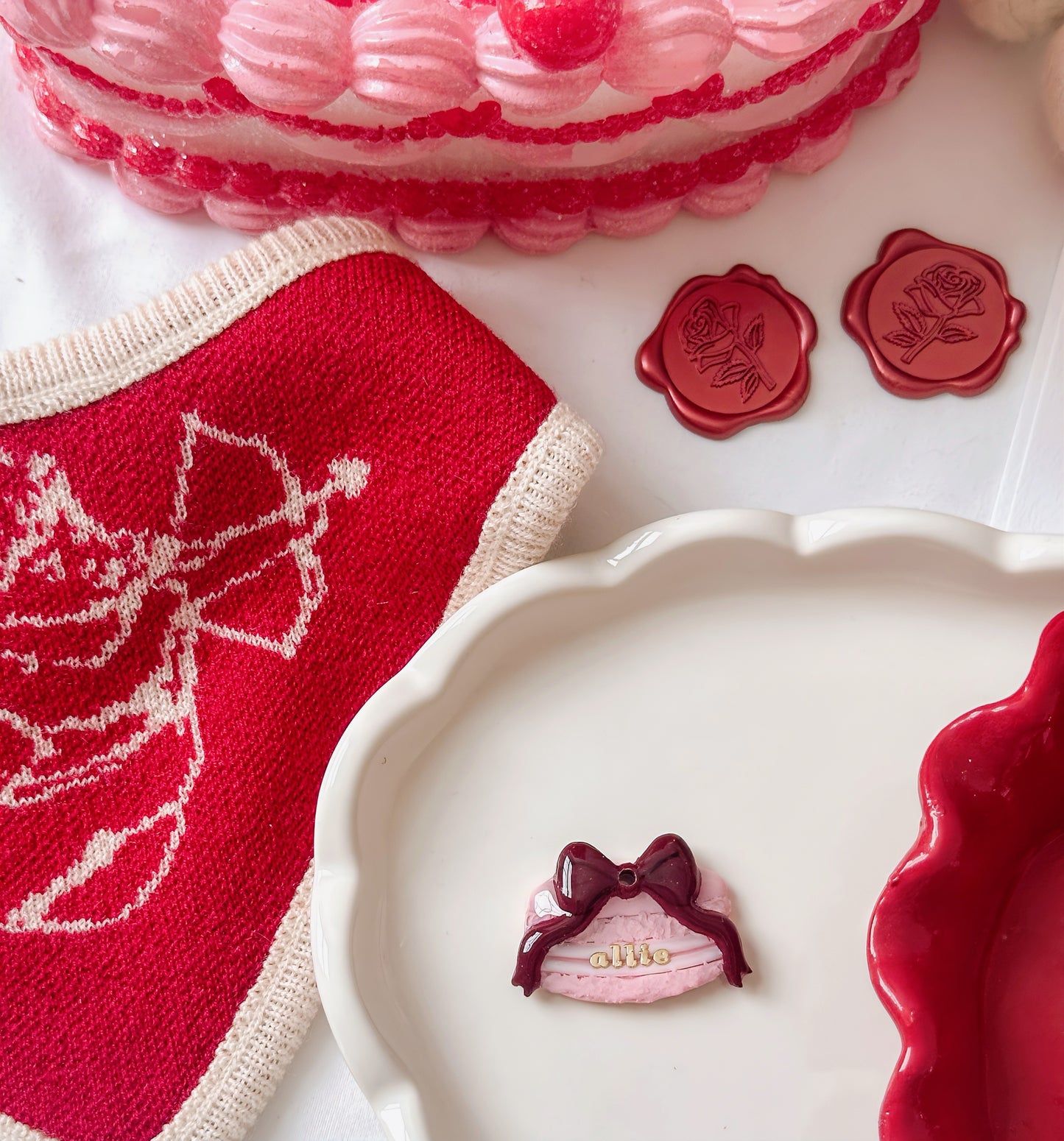 MACAROON - Clay Pet ID Tag