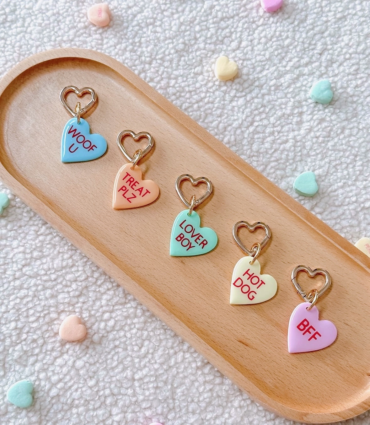 CONVO HEART- Clay Pet ID Tag