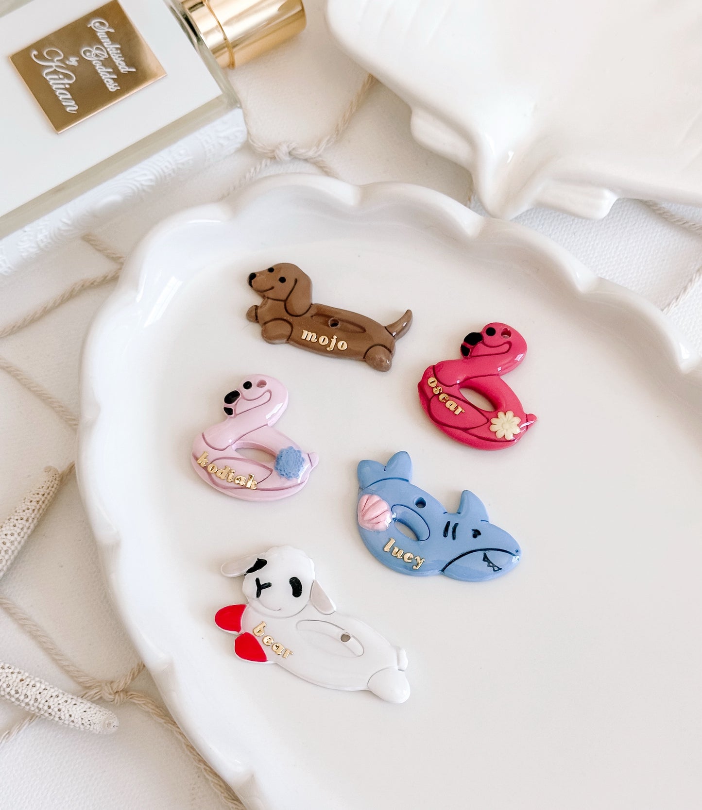 POOL FLOAT- Clay Pet ID Tag