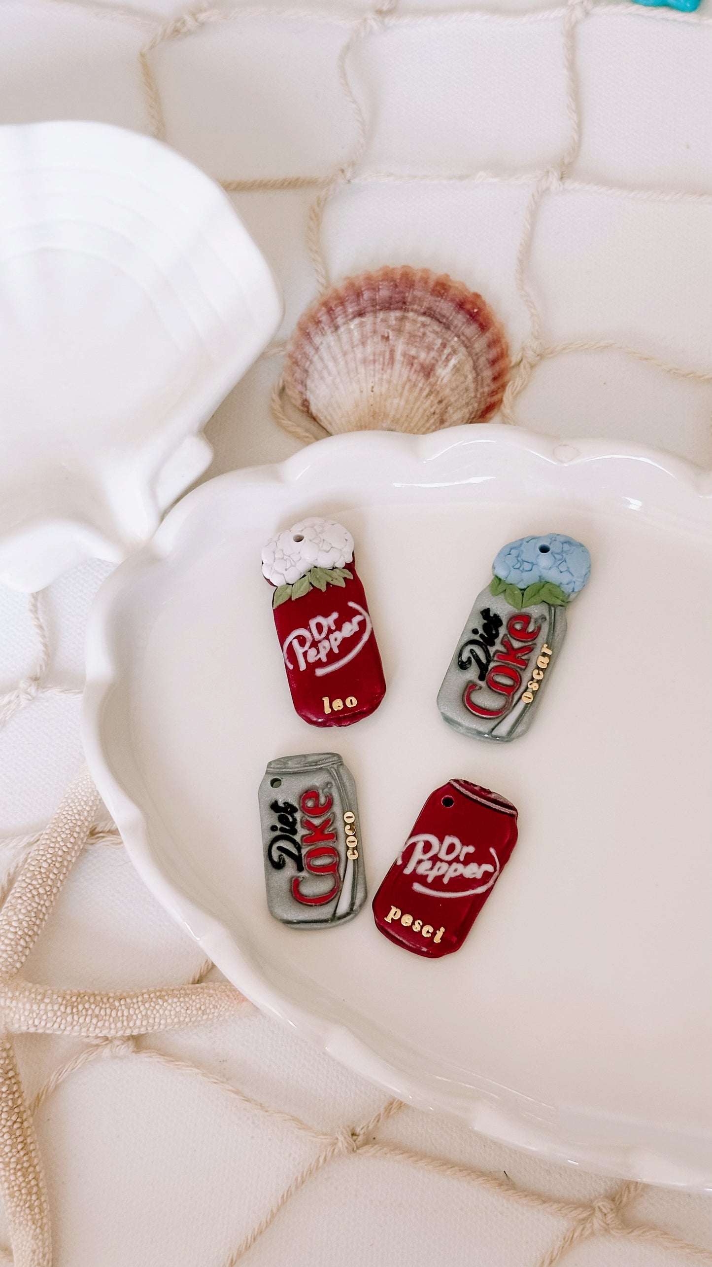 SODA- Clay Pet ID Tag