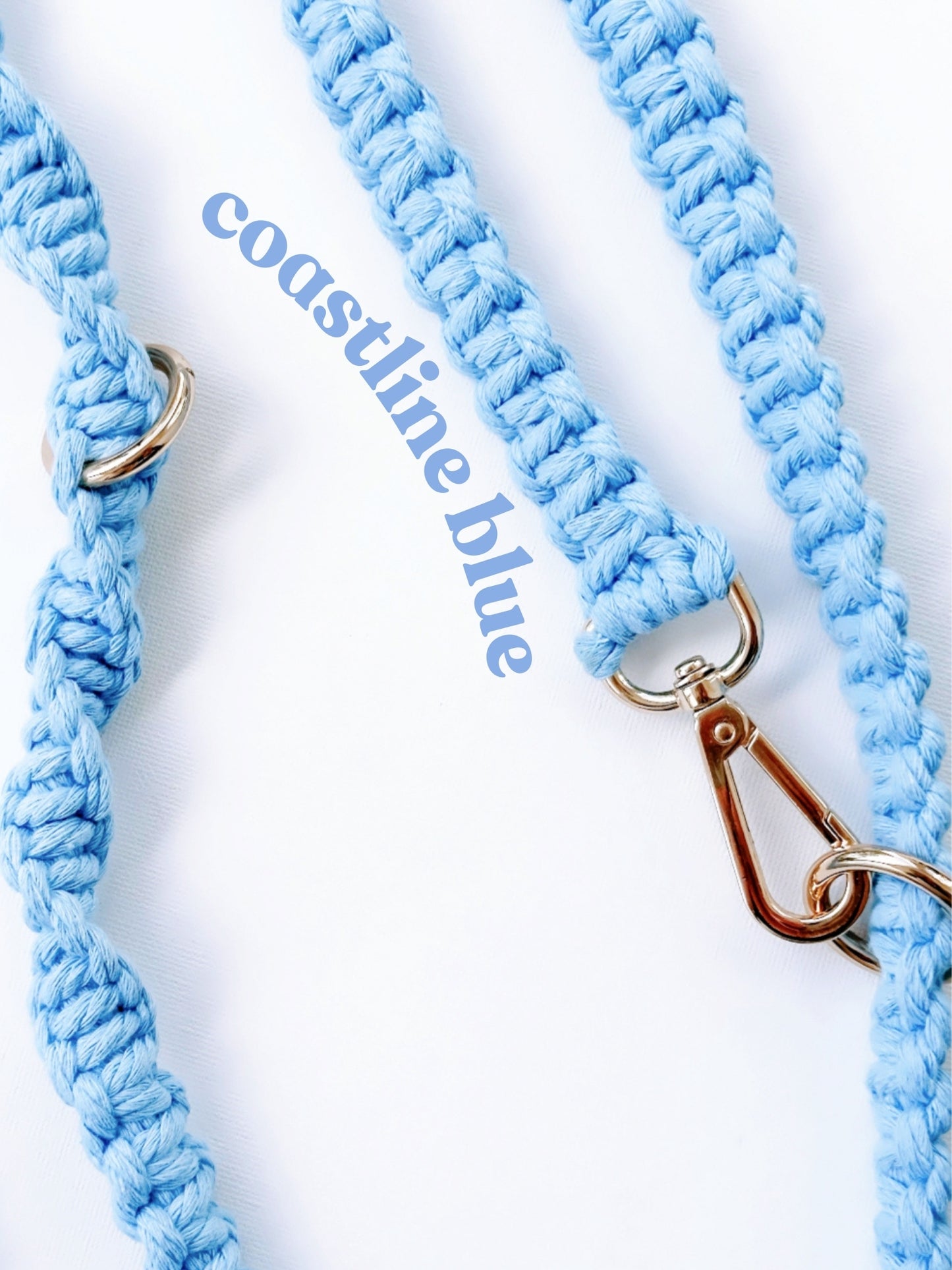 Summer Macrame Hands-Free Leash