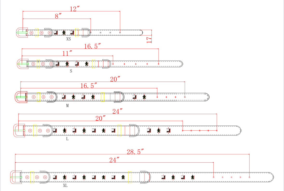 HOLLY JOLLY- Vegan Leather Collar