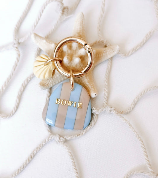 CABANA- Clay Pet ID Tag