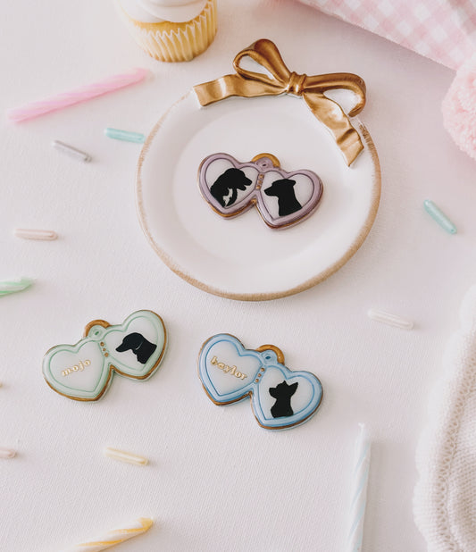 CUSTOM LOCKET- Clay Pet ID Tag