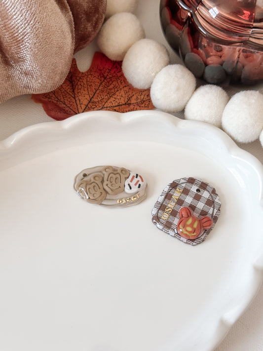 MICKEY- Clay Pet ID Tag