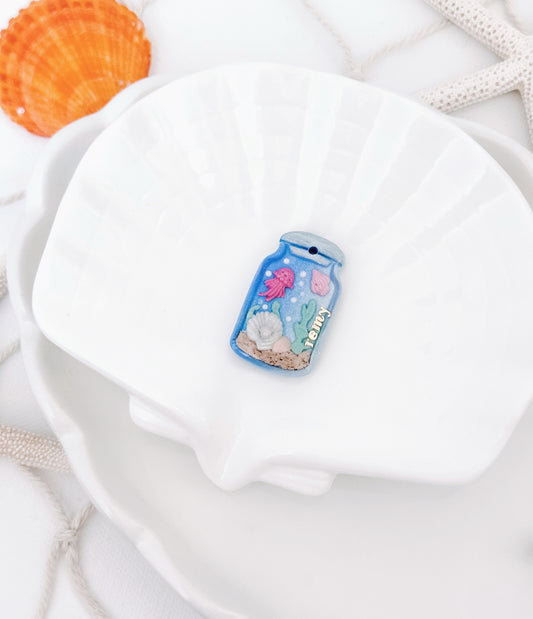 UNDER THE SEA- Clay Pet ID Tag
