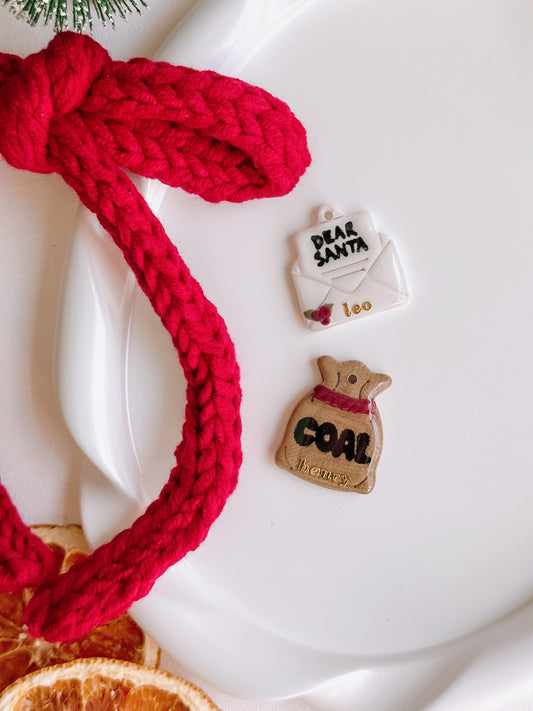 SANTA ESSENTIALS- Clay Pet ID Tag