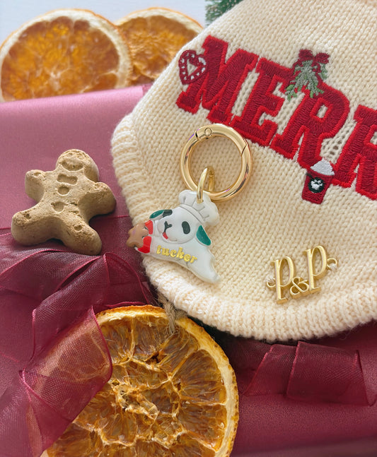 CHEF LAMBIE- Clay Pet ID Tag