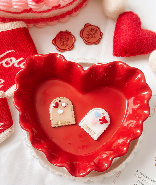 HEART ICON ARCH - Clay Pet ID Tag