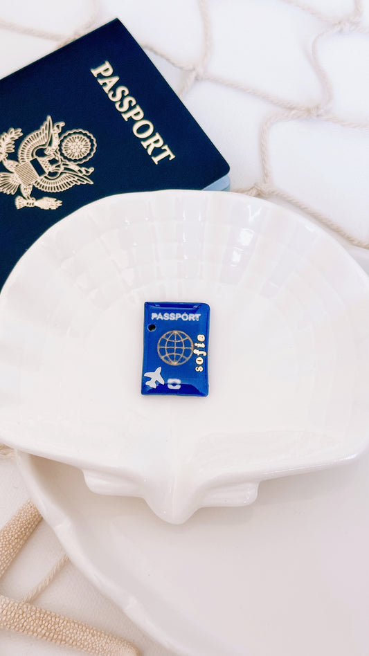 PASSPORT- Clay Pet ID Tag