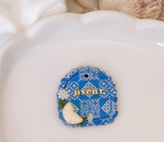 BELLA- Clay Pet ID Tag