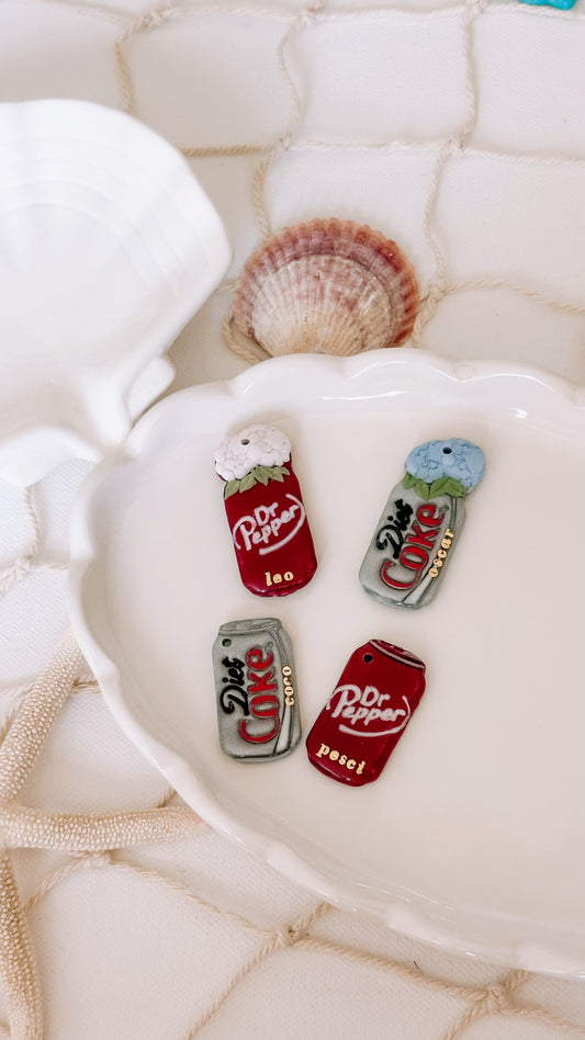 SODA- Clay Pet ID Tag