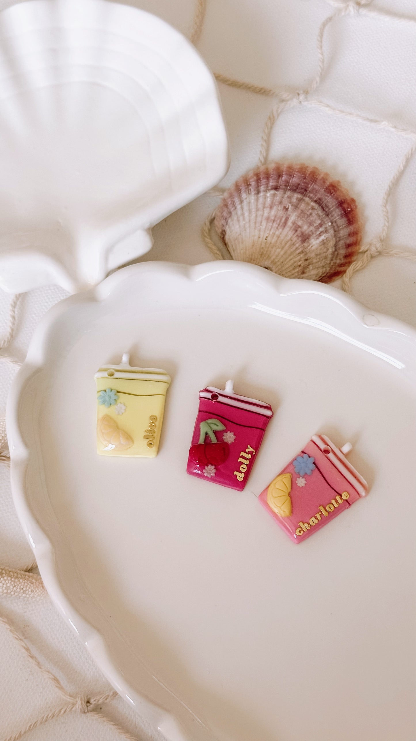 ITALIAN SODA- Clay Pet ID Tag