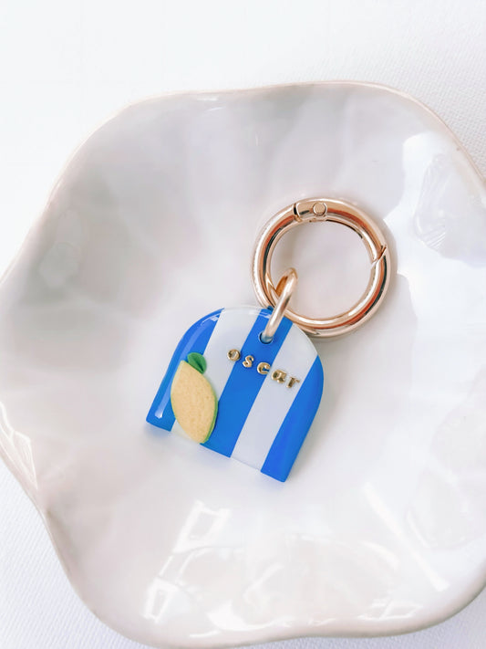 LIMONCELLO- Clay Pet ID Tag