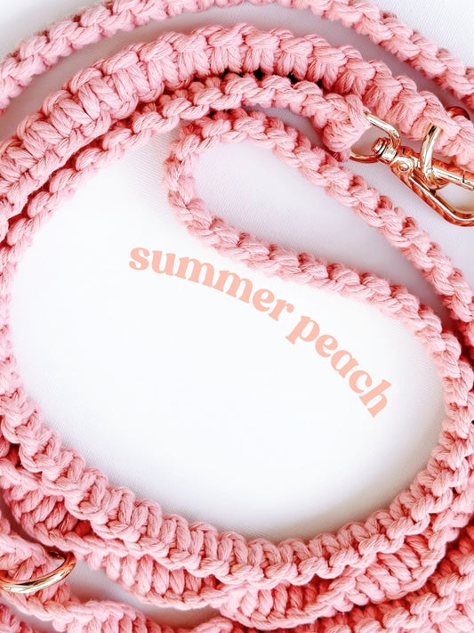 Summer Macrame Hands-Free Leash