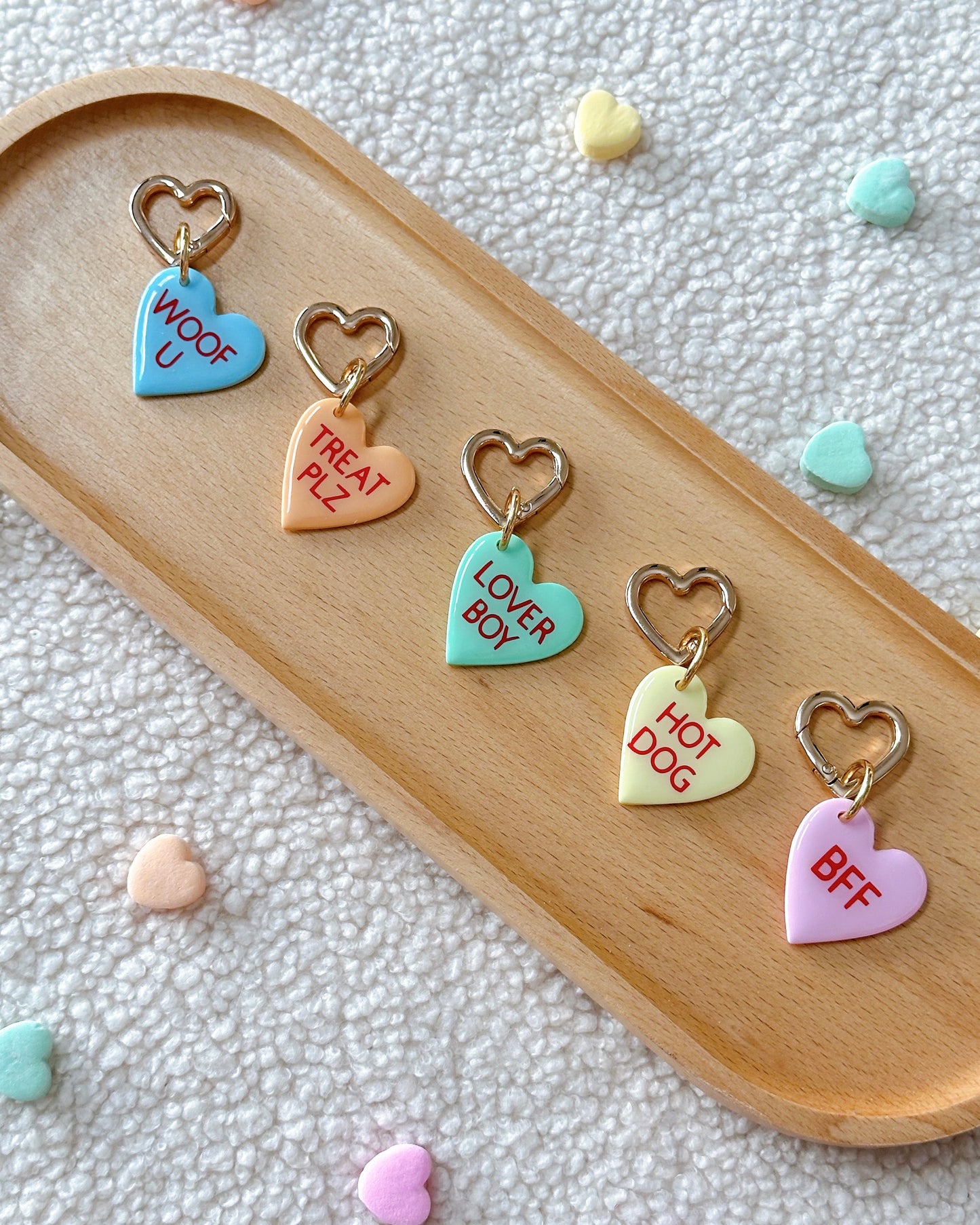 SWEETHEART - Clay Pet ID Tag