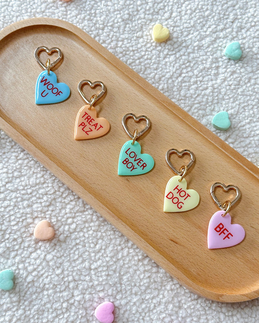 SWEETHEART - Clay Pet ID Tag